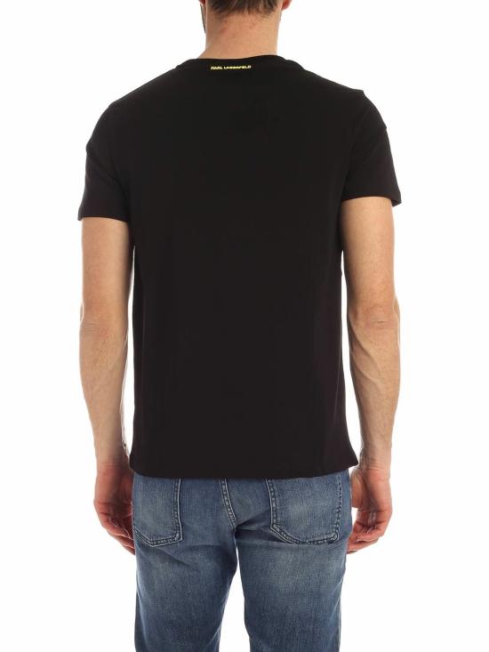  칼라거펠트 반팔 티셔츠 755045501220990 Black - KARL LAGERFELD