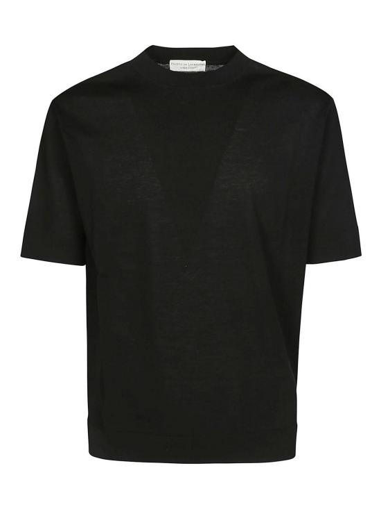 26SS 필리포 드 로렌티스 반팔 티셔츠 TS0MCOVCR14R990 Black