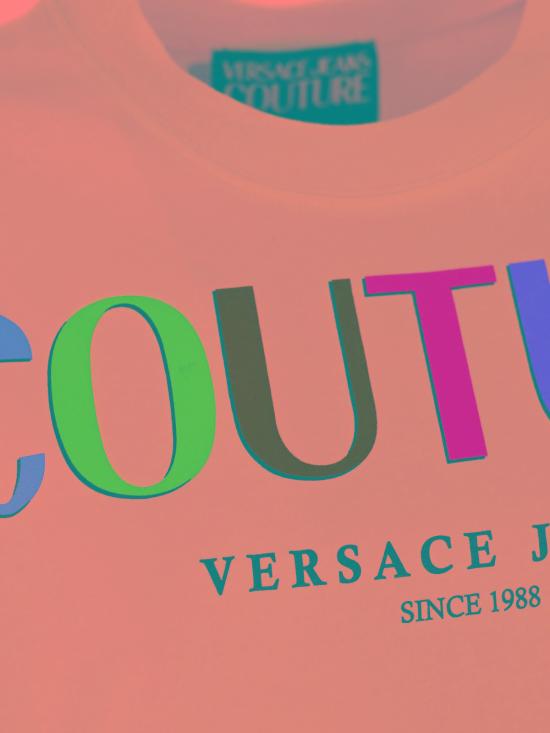  베르사체 반팔 티셔츠 71HAHP02CJ00P003 White - VERSACE