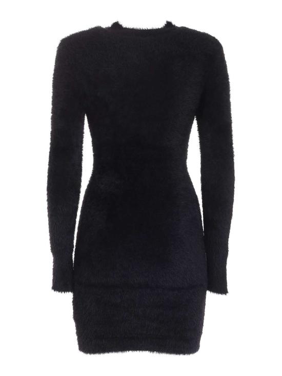  베르사체 숏 원피스 71HAO822CM07H899 Black - VERSACE