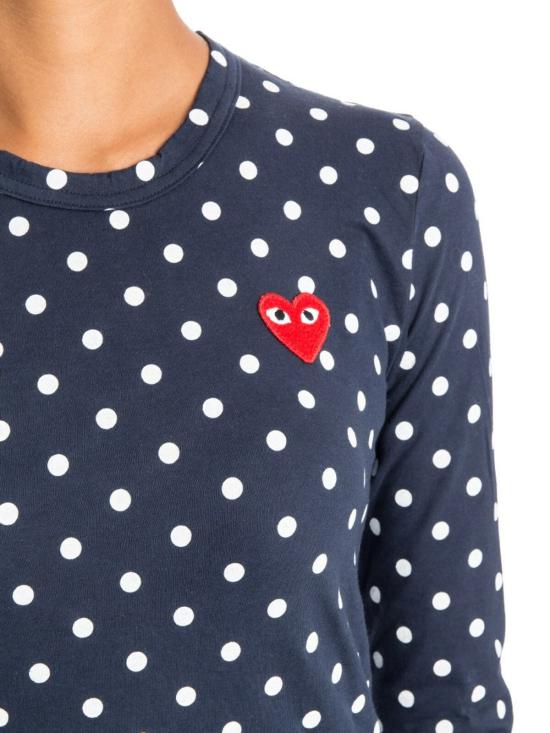  꼼데가르송 긴팔 티셔츠 AZT1650512 Blue - COMME DES GARCONS