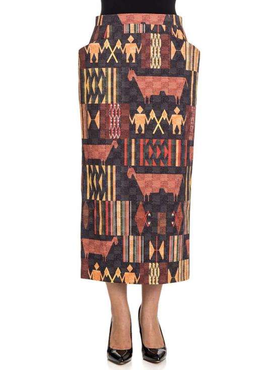  스텔라진 미디 스커트 JG01600S29570036 Multicolour