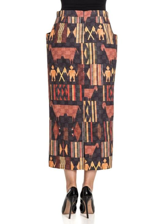  스텔라진 미디 스커트 JG01600S29570036 Multicolour - STELLA JEAN