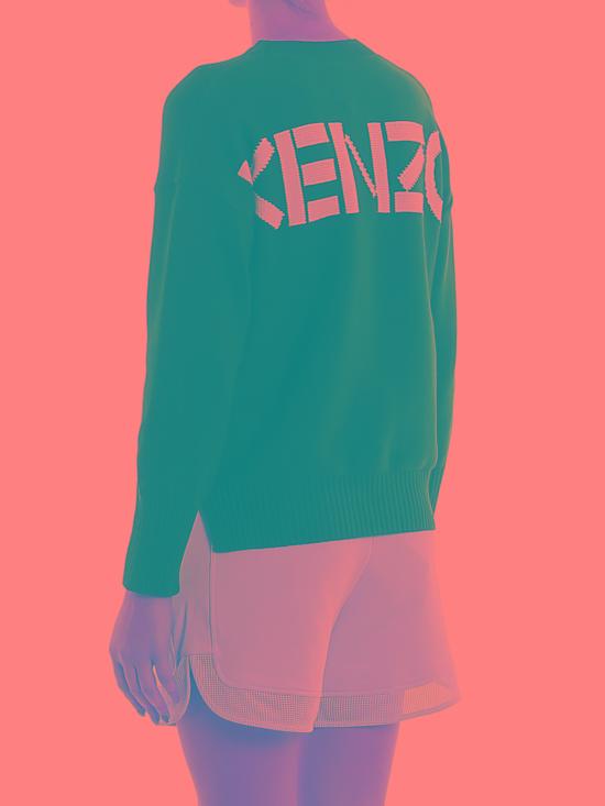  겐조 긴팔 티셔츠 2PU49681477 Dark Blue - KENZO