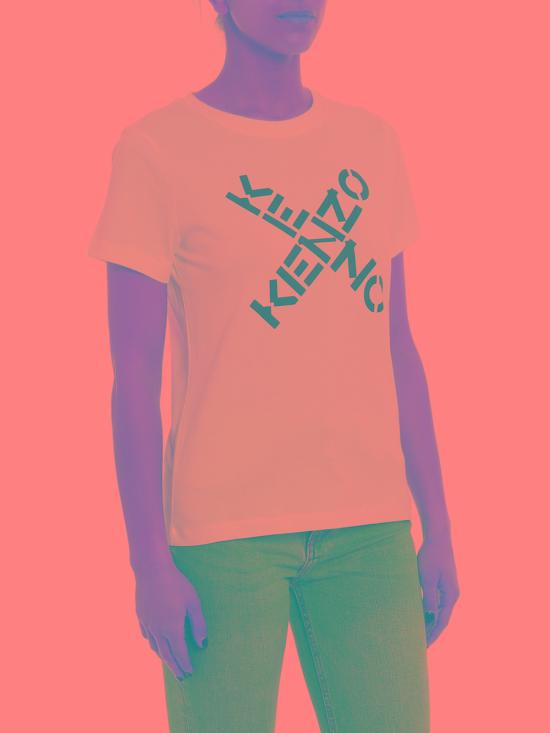  겐조 반팔 티셔츠 FB52TS8504SJ01 White - KENZO