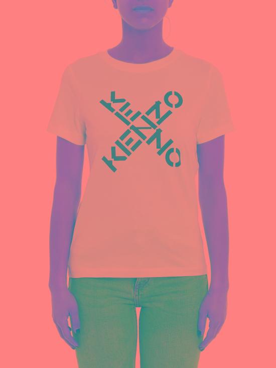  겐조 반팔 티셔츠 FB52TS8504SJ01 White - KENZO