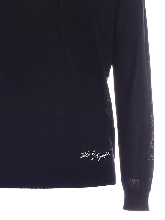  칼라거펠트 스웨터 655042502307990 Black - KARL LAGERFELD