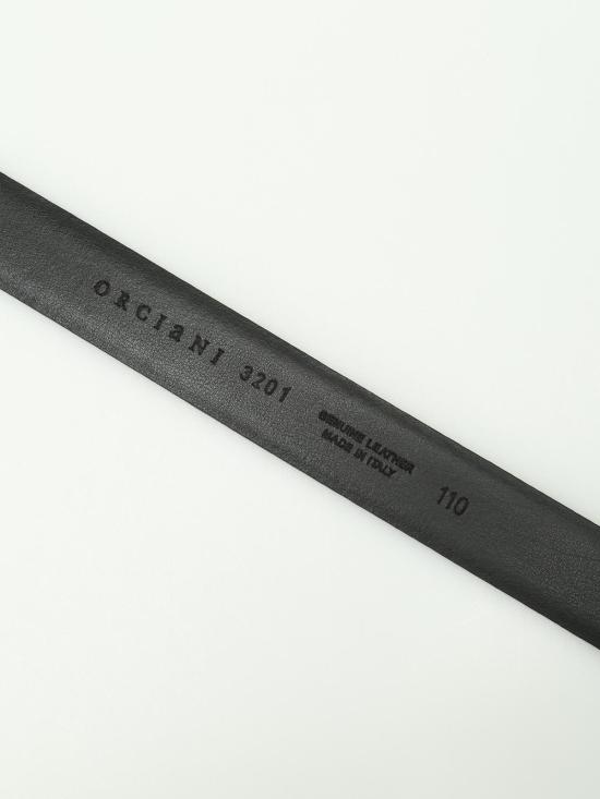 25FW 오르치아니 가죽 벨트 U03201CALFNERO Black - ORCIANI