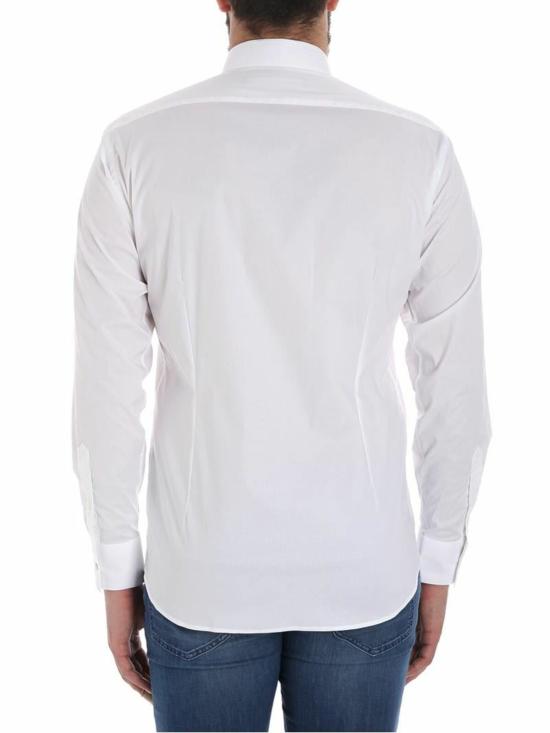  칼라거펠트 긴팔 셔츠 60600668169910 White - KARL LAGERFELD