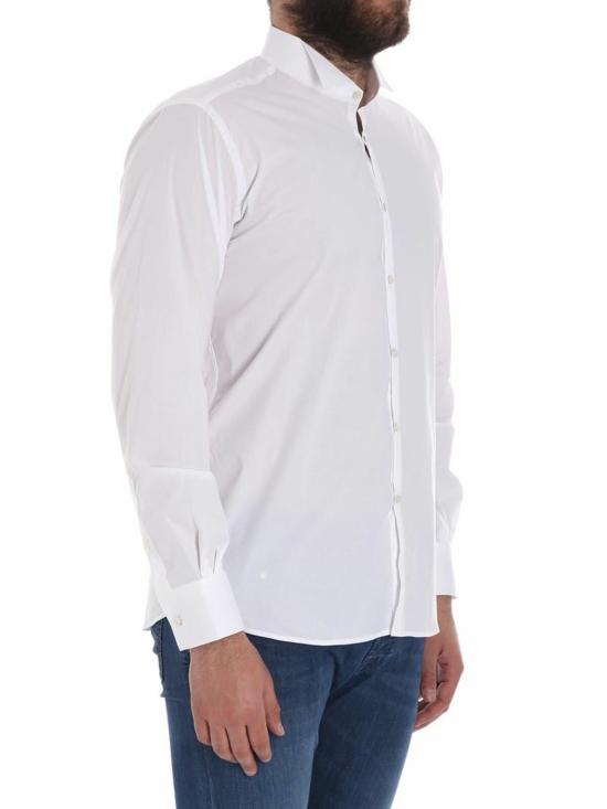  칼라거펠트 긴팔 셔츠 60600668169910 White - KARL LAGERFELD