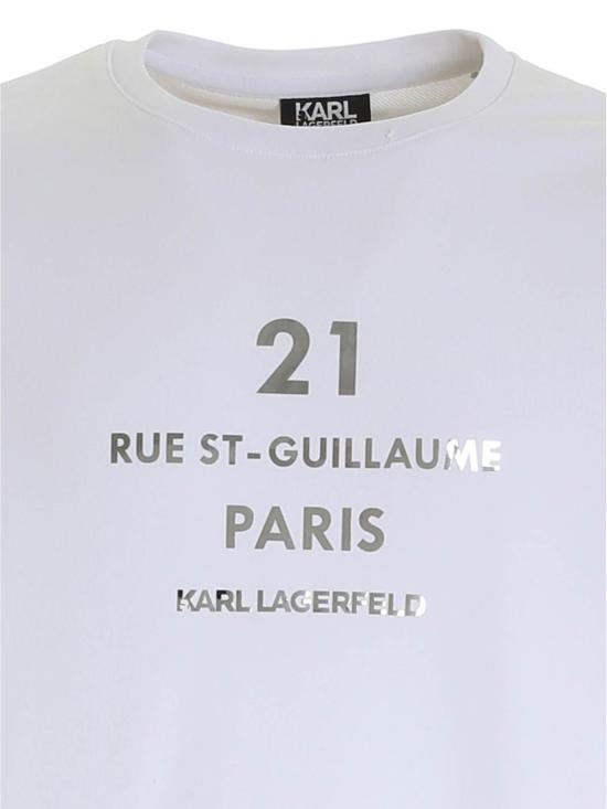  칼라거펠트 긴팔 티셔츠 70501651190010 White - KARL LAGERFELD
