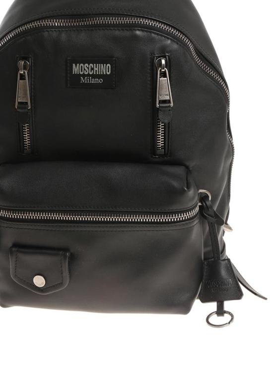 모스키노 백팩 760180060555 Black - MOSCHINO