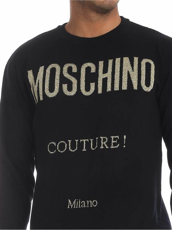  모스키노 스웨터 092852040555 Black - MOSCHINO