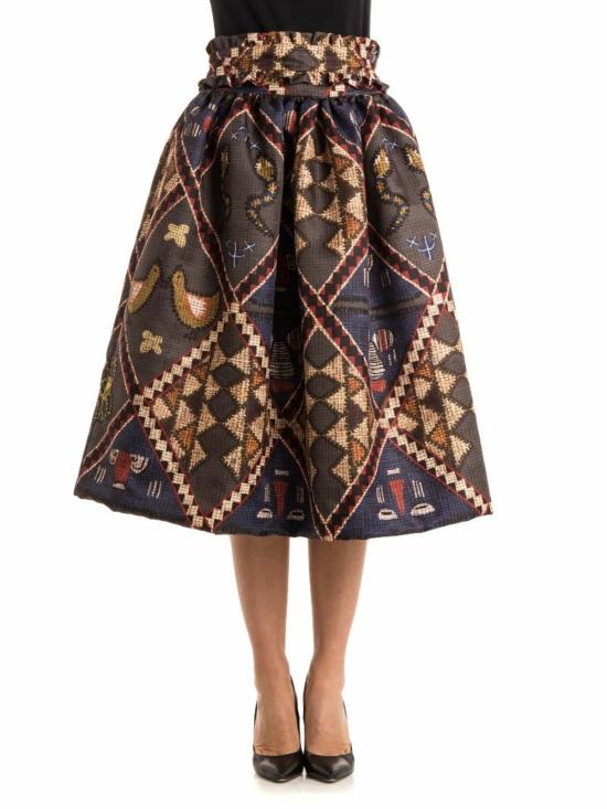  스텔라진 미디 스커트 JG01900T93310069 Multicolour