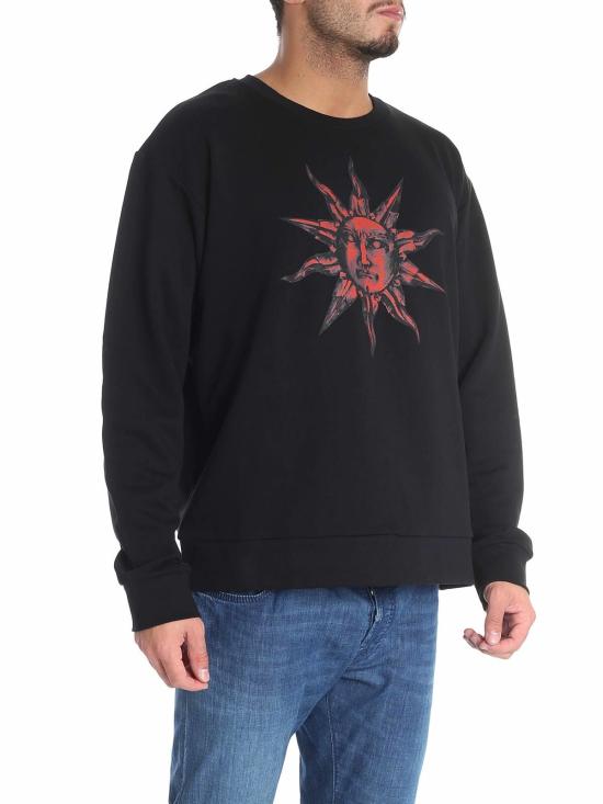  파우스토 푸글리시 긴팔 티셔츠 FPU7115P0306999 Black - FAUSTO PUGLISI