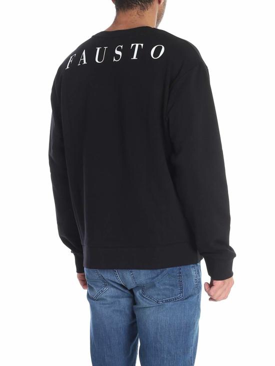 파우스토 푸글리시 긴팔 티셔츠 FPU7115P0306999 Black - FAUSTO PUGLISI
