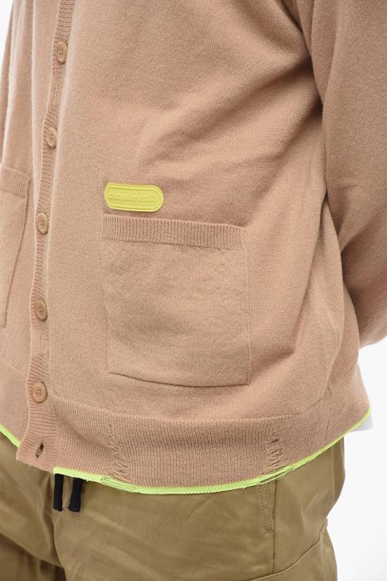  디스퀘어드2 가디건 S74HA1373 S18326 961 Beige - DSQUARED2