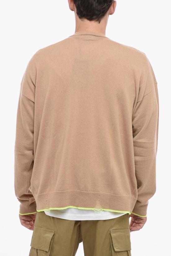  디스퀘어드2 가디건 S74HA1373 S18326 961 Beige - DSQUARED2