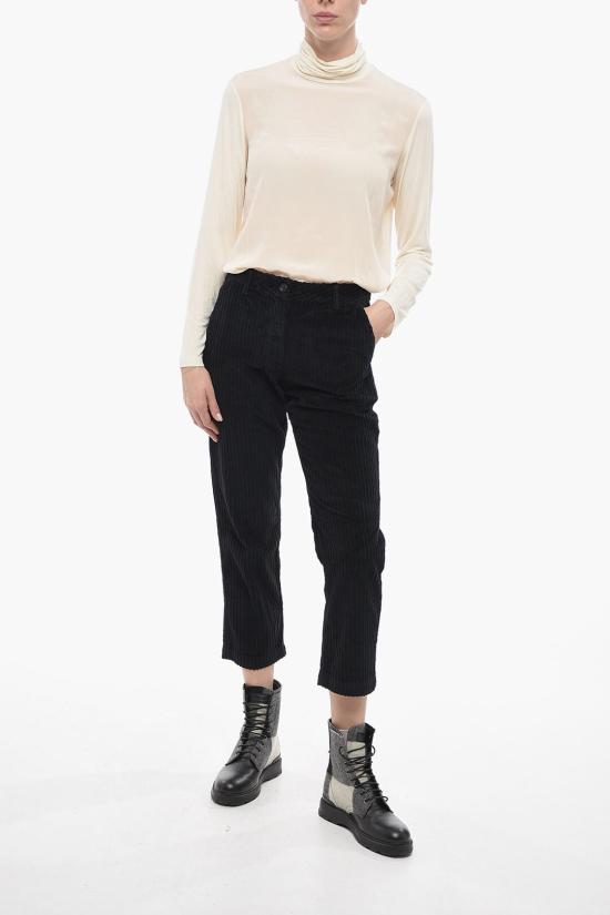  울리치 크롭 팬츠 COWWPAN1261UT1816 100 Black - WOOLRICH