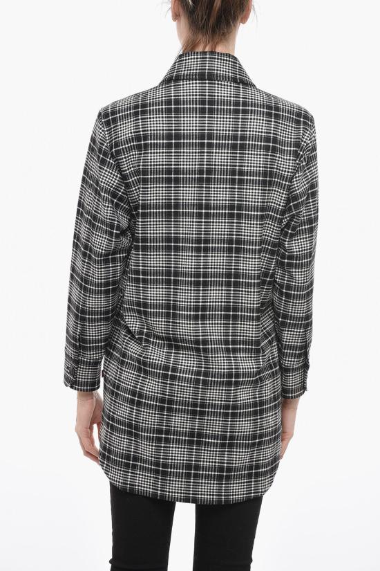  울리치 셔츠 CFWWOS0030FRUT2376 1906 Black White - WOOLRICH