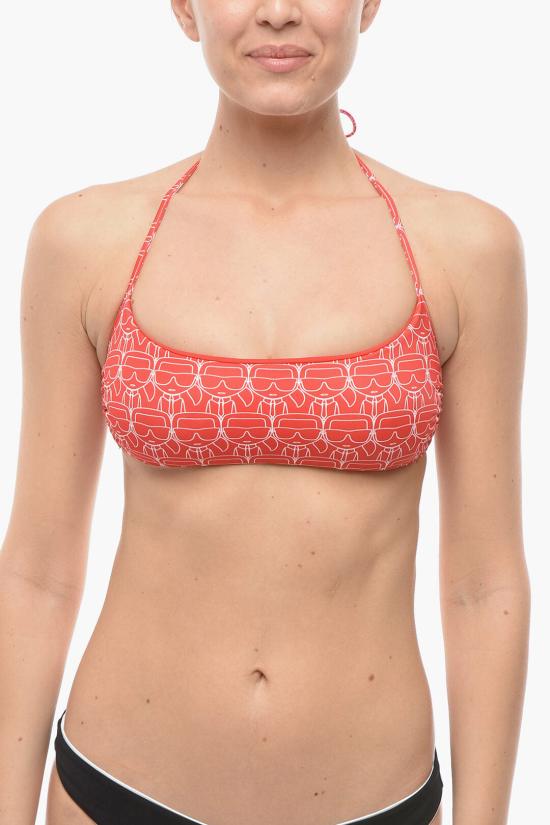  칼라거펠트 비키니 수영복 KL22WTP14 RED Bianco Rosso