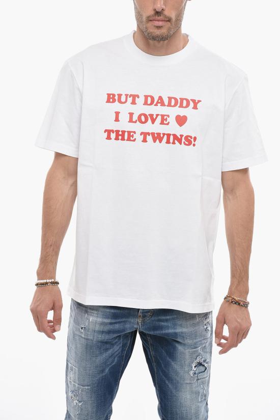  디스퀘어드2 반팔 티셔츠 S74GD1186 S22427 100 White