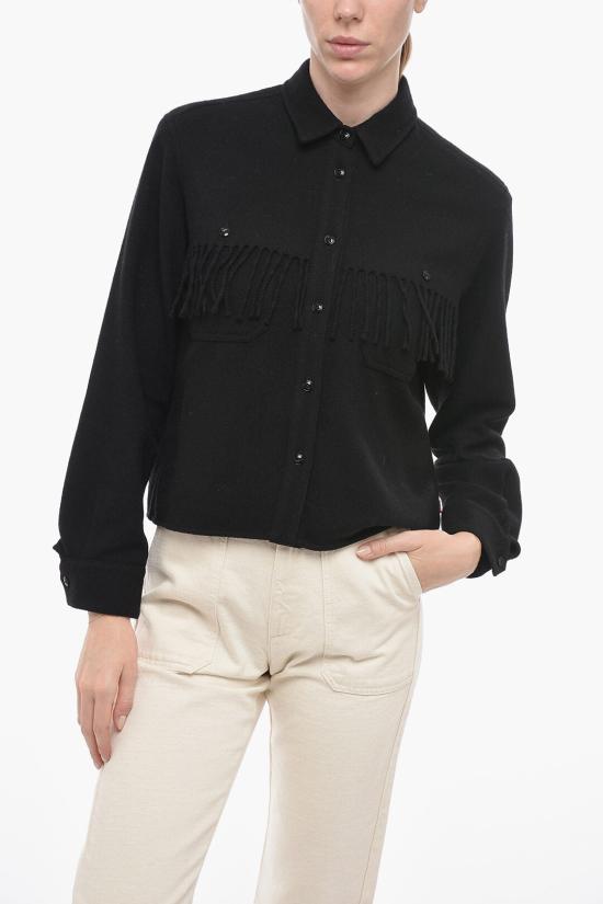  울리치 블라우스 CFWWOS0026FRUT2378 100 Black