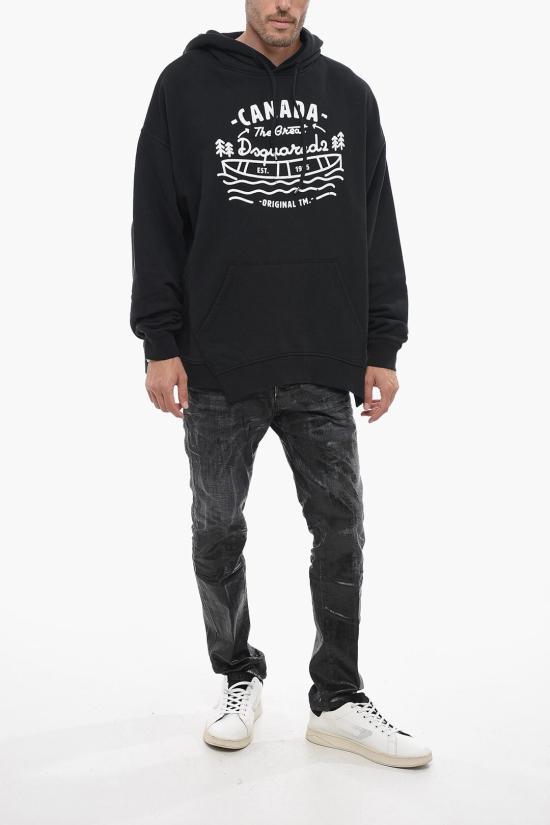  디스퀘어드2 긴팔 티셔츠 S74GU0739 S25539 900 Black - DSQUARED2