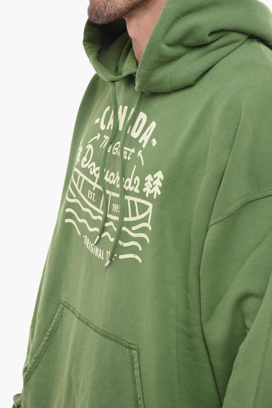  디스퀘어드2 긴팔 티셔츠 S74GU0739 S25539 687 Green - DSQUARED2