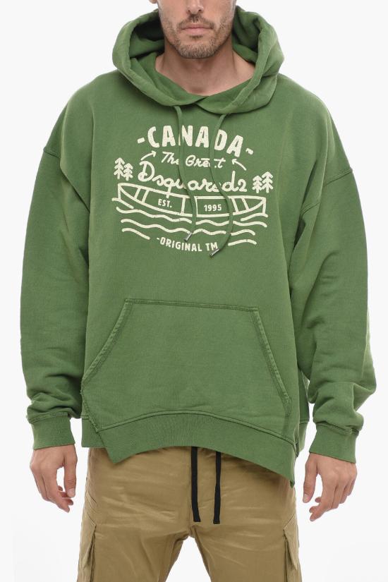  디스퀘어드2 긴팔 티셔츠 S74GU0739 S25539 687 Green