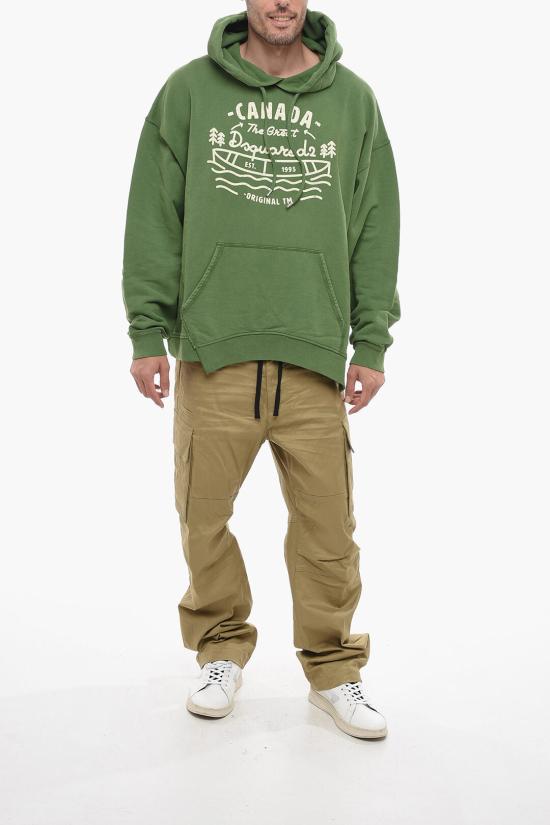  디스퀘어드2 긴팔 티셔츠 S74GU0739 S25539 687 Green - DSQUARED2