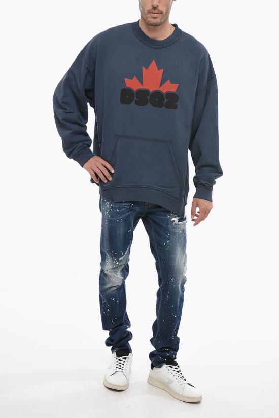  디스퀘어드2 긴팔 티셔츠 S74GU0737 S25539 524 Blue - DSQUARED2