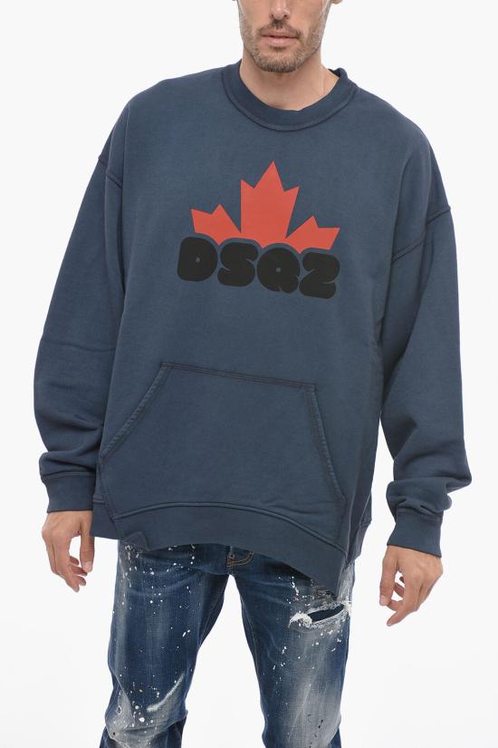  디스퀘어드2 긴팔 티셔츠 S74GU0737 S25539 524 Blue