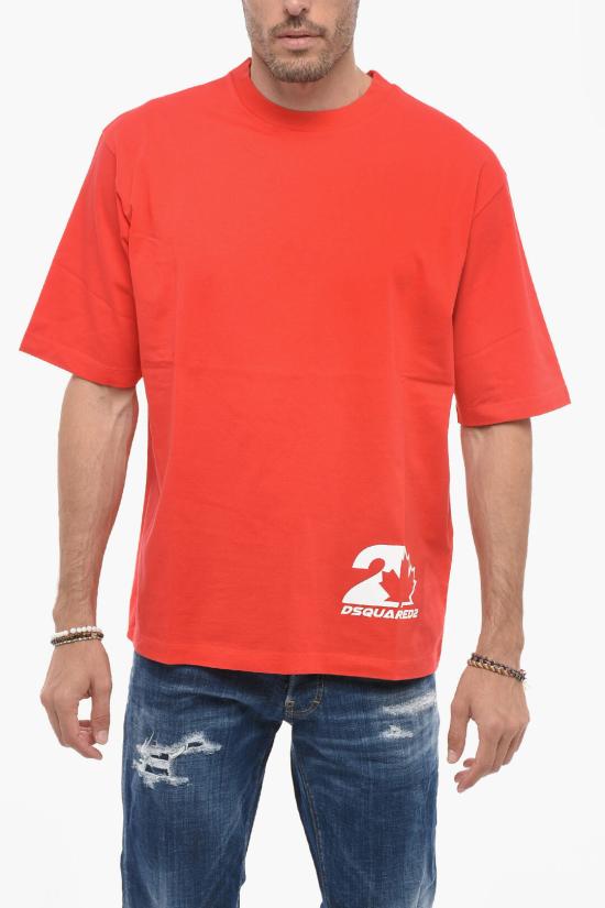  디스퀘어드2 반팔 티셔츠 S74GD1198 S23009 312 Red