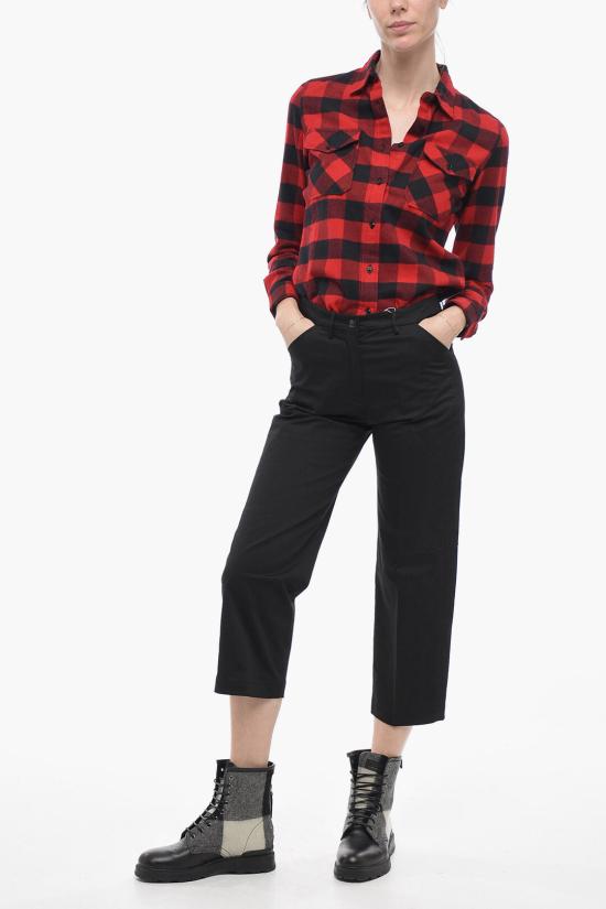  울리치 스트레이트 팬츠 COWWPAN1262UT1799 100 Black - WOOLRICH
