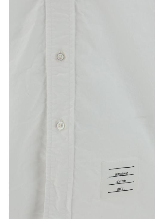 26SS 톰브라운 옥스포드 암밴드 클래식 셔츠 MWL150EF0313 100 WHITE - THOM BROWNE