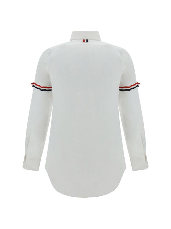 26SS 톰브라운 옥스포드 암밴드 클래식 셔츠 MWL150EF0313 100 WHITE - THOM BROWNE