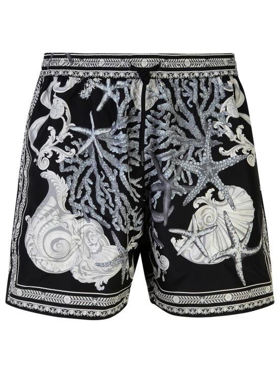 24FW 베르사체 스윔팬츠 1007843 1A116485BC50 Black