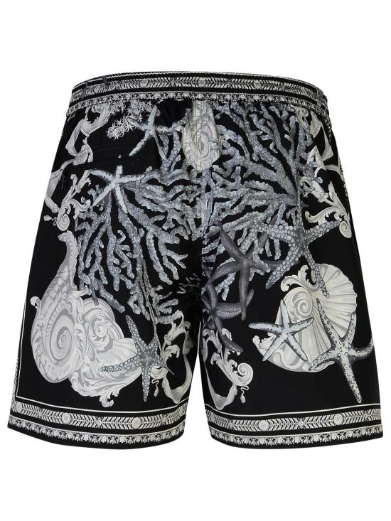 24FW 베르사체 스윔팬츠 1007843 1A116485BC50 Black - VERSACE