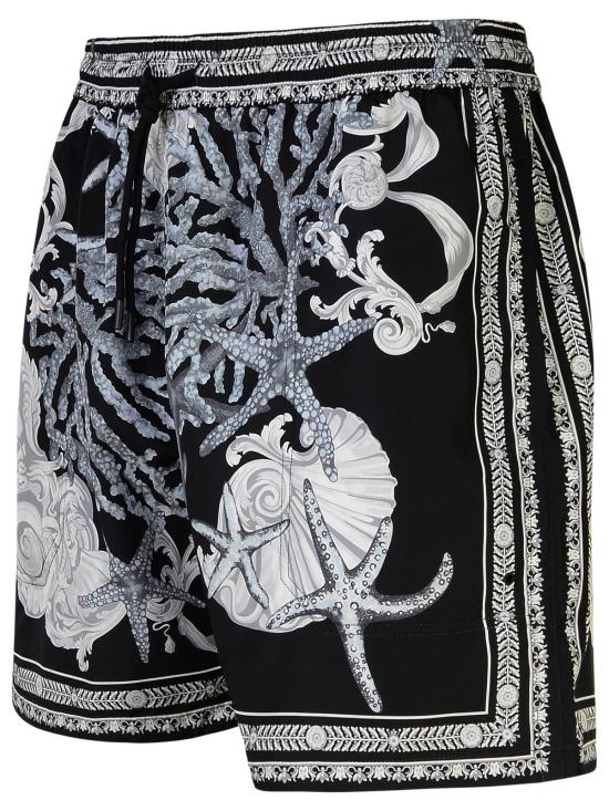 24FW 베르사체 스윔팬츠 1007843 1A116485BC50 Black - VERSACE