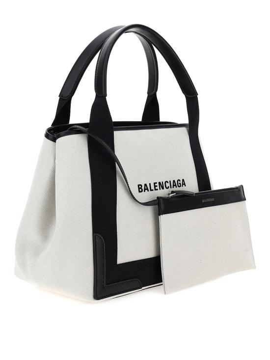  발렌시아가 NAVY 스몰 카바스백 3399332HH3N9260 White - BALENCIAGA