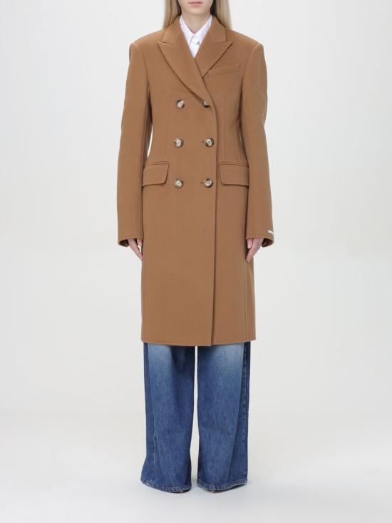 24FW 스포트막스 코트 2422016041600 001 Camel