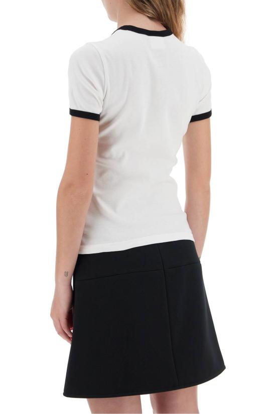  쿠레쥬 반팔 티셔츠 VESJTS017JS00700098 WHITE - COURREGES