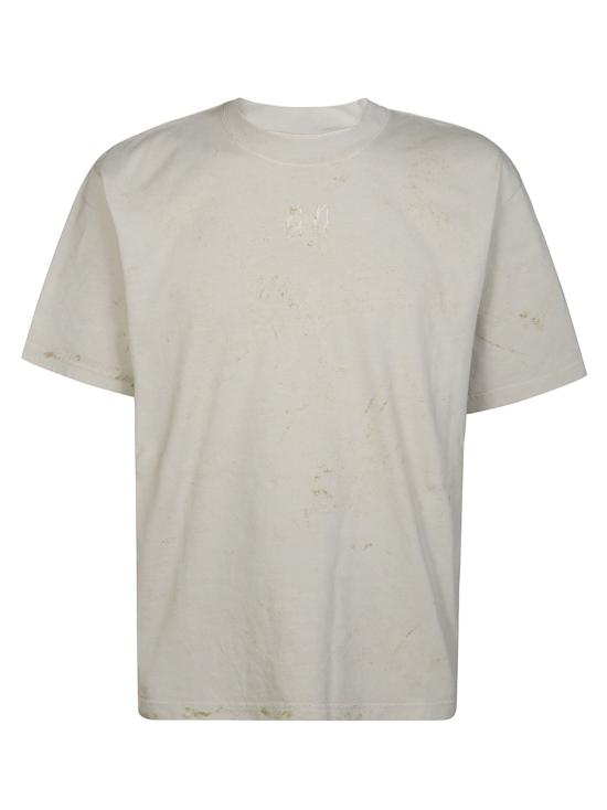  44레이블 반팔 티셔츠 A07789937 251 BIANCO