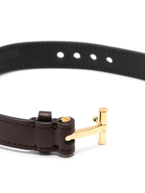 25SS 톰포드 브레이슬릿 JM002LCL008G 1B023 BROWN - TOMFORD