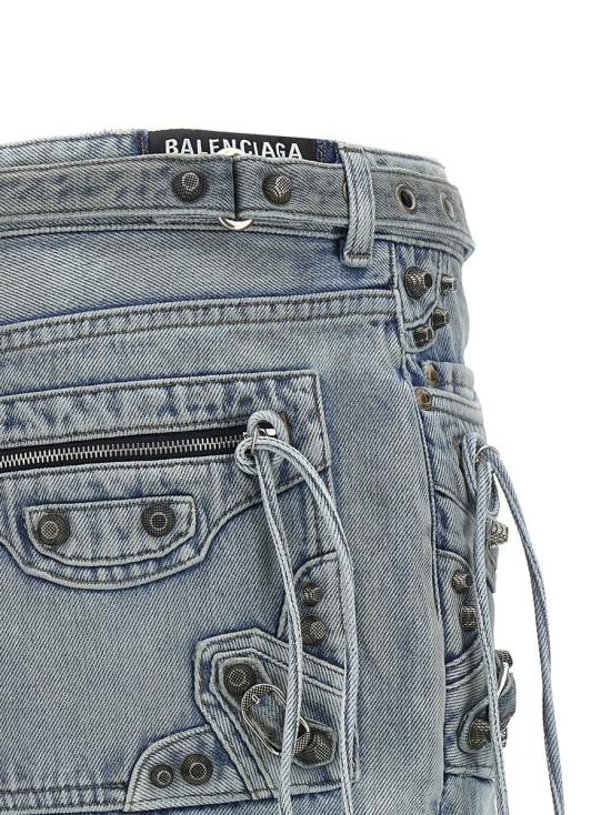  발렌시아가 스커트 764534TDW144016 BLUE - BALENCIAGA