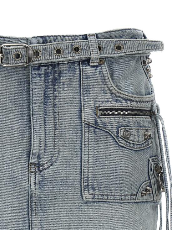  발렌시아가 스커트 764534TDW144016 BLUE - BALENCIAGA