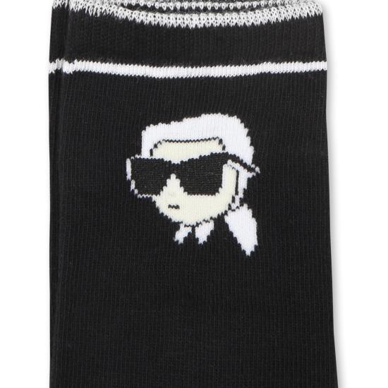 24FW [키즈] 칼라거펠트 발목 양말 Z30348 09B BLACK - KARL LAGERFELD