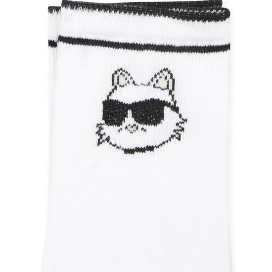 24FW [키즈] 칼라거펠트 발목 양말 Z30348 10P WHITE - KARL LAGERFELD