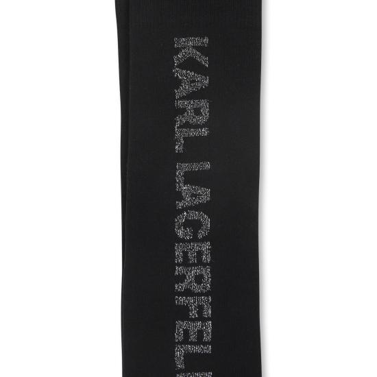 24FW [키즈] 칼라거펠트 발목 양말 Z30338 09B BLACK - KARL LAGERFELD